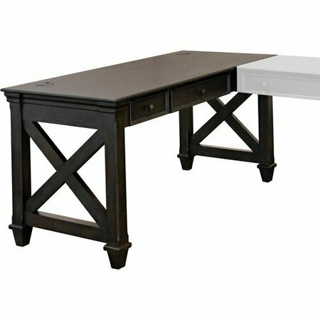 MARTIN FURNITURE DESK, OPEN, L, SHAPE MRTIMKN386R